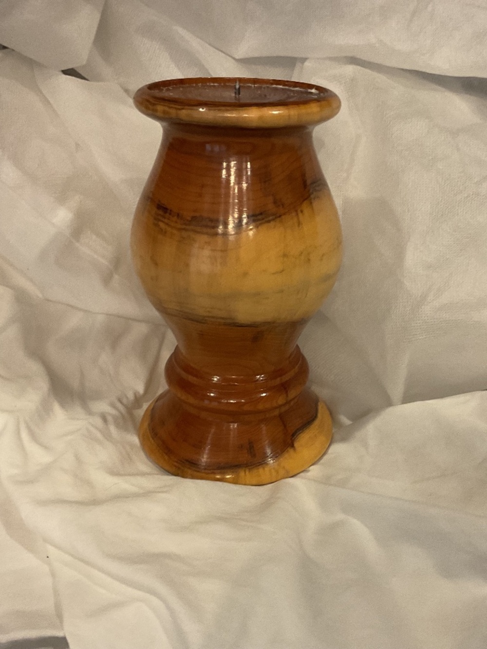 Myrtle Wood candle holder